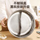Extra thick 304 stainless steel mandarin duck soup pot hot pot household stew plus single pot hot pot gas stove induction cooker single bottom 304 clear soup 26cm