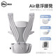 HBR Hubeier Air Suspension Reducing Waist Stool Baby Strap Two-in-One Baby Light Four Seasons Baby Holding Artifact [One Size] Air Waist Stool Silver Mist White + Extension Belt