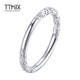 TTMIX couple platinum ring pt950 platinum men and women curly grass pattern new Chinese style gold hoop ring 13# 5.3-5.5g