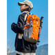 Wenzhi Mountaineering Bag Summer Outdoor Travel Lightweight Backpack Men's and Women's Sports Hiking Backpack Camping Large Capacity Backpack Mountaineering Bag Upgrade Orange