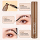 Snowmolly long-lasting three-dimensional eyebrow dye waterproof and sweat-proof color-producing eyebrow pencil with clear eyebrows natural brown + light brown