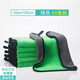 JCZS German brand housekeeping special towel for hygienic cleaning rag for table wiping, household water-absorbing and non-shedding kitchen, thickened double-sided 30*60cm-10 pieces, green