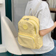 NOBEDA Japonais Japonais Candy Color Sac à dos Sac polyvalent décontracté en nylon