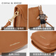 CinvaiKrose bag women's bag mobile phone bag mini bag women 2025 new crossbody bag shoulder bag birthday gift for girlfriend brown