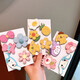Sanrio Children's Cartoon Velcro for Girls Hair Sorting Artifact for Girls with Side Bangs Hairpins for Baby Hair Accessories Q609 Pink Strawberry Bear