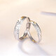 Tico 1314 lifetime platinum ring pair for men and women pt950 platinum pair ring living ring ring wedding