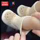 Tutu Dawen Newborn Baby Shoes Autumn and Winter 0-1 Years Old Toddler Shoes 6-12 Months Male and Female Baby Cotton Shoes Socks Foot Covers Soft Bottom Bear Coffee (Cotton Lining) Inner Length 13cm (Suitable for 0-12 Months)