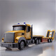 
Remote control flatbed car traction trailer semi-trailer truck toy boy children remote control excavator engineering car 42 cm small mini version 4 channel remote control tablet original rechargeable battery