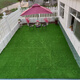 Simulated lawn engineering fence green fake turf carpet floor mat roof balcony courtyard sunshade sun protection aerial photography 1 cm light green sparse engineering adhesive type (thin type) 2 meters wide and 25 meters long