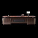 Ningqiu Luoge (NICHLORT) new Chinese style solid wood boss president desk and chair office desk ebony wood frame executive desk tea table table file cabinet sofa boss chair first layer cowhide