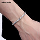 Miss JuJu pt950 platinum bracelet men's domineering platinum knight bracelet super flash car flower design all Specifications are based on the actual weight, more refunds or less compensation