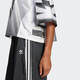 阿迪达斯 （adidas）三叶草女装2025年新款正品COMFORT FLIP FLOP运动短袖球服短款T恤 JX9216 XS