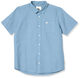 QUIKSILVERLegacy Short-sleeved woven shirt, Blue Shadow 241, M Blue Shadow 241 M