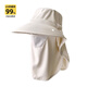 Antarctic all-round sun protection hat women's breathable face mask summer neck protection integrated sun hat anti-UV outdoor sun hat