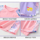 2025 new egg boy party children's swimsuit girls split swimsuit fashionable girls sun protection training swimsuit trendy pink split swimsuit 140