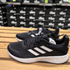 阿迪达斯男鞋2025夏季新款网面透气运动鞋轻便耐磨休闲鞋缓震跑步鞋 JQ9716/黑色 39