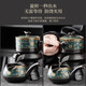 Lazy tea set set for home light luxury high-end office automatic tea making artifact accessories Kung Fu tea cup tea kettle automatic tea set 9 pieces without tea tray