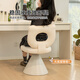 Hangxuan Shijia Cream Style Makeup Stool Girls' Bedroom Dressing Chair Light Luxury Simple Dressing Stool Rotating Makeup Chair Nail Art Chair Pure White