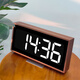 Momen clock, living room, bedroom, home furnishings, desktop clock, large screen, LED desktop, large digital electronic time display