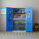 Yasenga tool cabinet workshop heavy-duty storage cabinet with hanging plate iron cabinet thickened factory storage cabinet solid color with a bucket of gray in the net height 1800*width 1000*depth 500