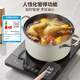 Midea induction cooker electric ceramic stove 2200W high-power household fierce stir-frying durable panel eight-speed firepower slim induction cooker hot pot state subsidy C22-RT22E01