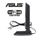 华硕（ASUS）华硕b660 b760 z690 z790 Z890 WiFi6e WiFi7蓝牙磁吸天线 易拆 华硕WiFi6e磁吸天线金色螺纹螺