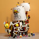 
LEGO One Piece, Wanli Sunshine, Luffy, Chinese Building Blocks, Corsair, Boy Assembling Toy Creative Gift, Large Merry/1047 Granules, 7 Characters