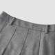 Semir Semir skirt women's imitation woolen skirt 24 winter new style A-line pleated skirt covers the crotch and looks slim 109724120001