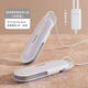 HYUNDAI Korean shoe dryer, winter shoe dryer, shoe dryer, shoe warmer, shoe warmer, retractable shoe warmer, shoe dryer, adult + timing + purple light + pull-out type, white gray