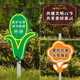 Care for simulated grass signs, prohibit picking warning signs, private planting, please do not pick warning signs, care for simulations, for viewing only 20x25cm