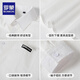 Luo Meng children's long-sleeved white shirt boys' casual versatile campus style shirt spring and autumn 2025 new style white 120