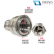 Internal thread KZF304 stainless steel medium pressure high pressure open and close type pneumatic and hydraulic quick connector double self-sealing connector accessories KZF-06PF (6-15)-ZG3/4 6-point male connector