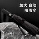 Xiaomi Youpin Fully Automatic 24-Bone Double-Bone Extra Large Reinforced Umbrella Vinyl Parasol Umbrella Rain or Shine Automatic Umbrella Flagship Edition - Business Black - Large 24-Bone Vinyl Sunshade Umbrella Rain or Rain (Double Keel)