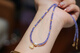 Shengbei original design natural sapphire tanzanite faceted necklace clavicle chain with freshwater pearl fairy style