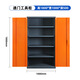 Wen Yijia Hardware Tool Cabinet Workshop Tool Storage Cabinet Factory Auto Repair Tool Cart Thickened Double Door Heavy Duty Work Through Door Tool Cabinet Color Optional
