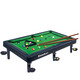 IGNB children's mini pool table toy small household educational pool table children's indoor parent-child interactive game 6-12 years old medium pool table color box
