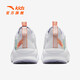 ANTA Children's Sandals Universal Big Children's Shoes 2025 Summer New Overbearing Frame Shoes Sports Shoes Baotou Beach Sandals Girls White/Yangxu Purple-6 33