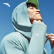 ANTA Juejue Purple 4th generation丨Moisture-absorbing and quick-drying sun protection clothing for men summer UV-proof skin clothing hooded face-covering fishing clothing