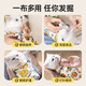 Crazy owner pet cat wrap multi-functional self-adhesive cloth 100-patch cloth cute cat cleaning and nail clipping anti-scratch and anti-run fixed cloth