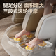 AUX Massage Chair Home Fully Automatic Full Body 2025 Top Ten Brands Space Capsule Kneading Zero Gravity Neck, Lower Back Smart Massage Chair Parents’ Day Gift Practical for Parents Supreme Flagship Model丨Smart Voice Waist and Leg Hot Compress Foot Roller Black Gray