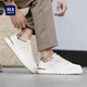Heilan House men's shoes autumn breathable soft sole heightening shoes men's classic sneakers men's casual shoes sports white shoes sweaty feet shoes white rice dumpling punching style 225 41