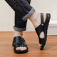 
Sandals men's summer 2025 new style of outer wear anti-slip soft sole dual-purpose driving casual leather sandals 9923 gray 41