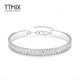 TTMIX platinum bracelet pt950 platinum bracelet platinum bracelet fashionable high-end platinum bracelet for girlfriend custom deposit custom engraving