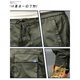 Jeep Spirit Work Pantalon pour hommes au printemps et en automne nouveau pantalon décontracté pour hommes en vrac résistant aux usures d'âge moyen et jeune pantalon 679 Army Green # modèle régulier 31 (recommandé 123-133jin [Jin est égal à 0,5 kg])))