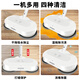 Xiaomi Buyi's new home wireless electric mop floor washer, sweeping and spraying all-in-one machine, automatic cleaning, hands-free hand washing, push mop, gift for men, women and children, small household appliances, electric mop Bluetooth model with basin, 3 sets of cloths in total