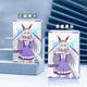 Dragon Racing Horse Girl Barji Reed Hair Cenicienta Marunshinsky Koji Hood Tamamo Cross Acrílico Flujo de acrílico Periferio bidimensional W3899 Cabello de caña Cinderella Tres color White 6*9*08cm/Phantom Color Glitter + Sequins