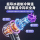 MUROVY refrigeration small fan foldable neck-handheld portable small refrigeration air conditioner desktop electric fan Dyson Purple 16 superconducting ice magnetic refrigeration 3600mAh
