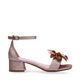 Steve Madden Girls Lessa, Rose Gold Rose Gold 4 Big Kid