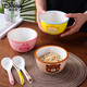 Disney Bowl Household Ceramic Rice Bowl avec échelle Internet célébrité dessin animé mignon de riz de riz bol nouilles bol à grande valeur