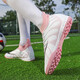 Fußballschuhe für Jungen und Mädchen Training Wettbewerb Schuhe Pink gebrochene Nägel-Zhuo 698 37